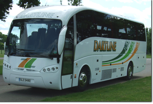 coach hire from Dartline Coaches